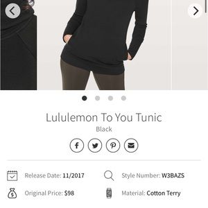 Lululemon Tunic